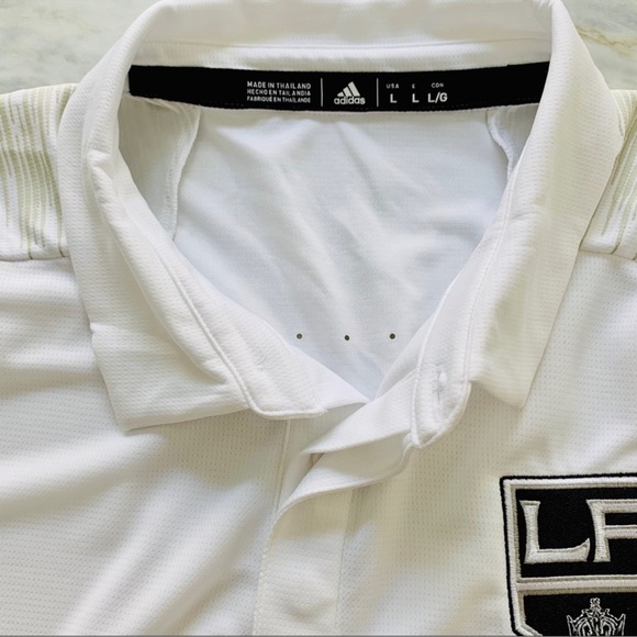 NWOT LA KINGS ADIDAS Climalite Golf Polo - Picture 5 of 7